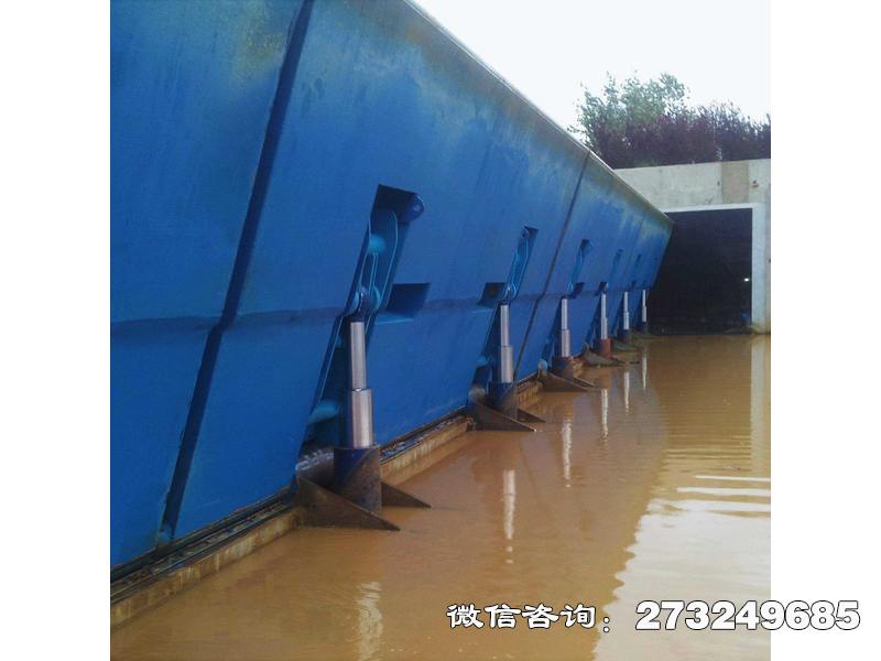 贵州底横轴液压钢坝
